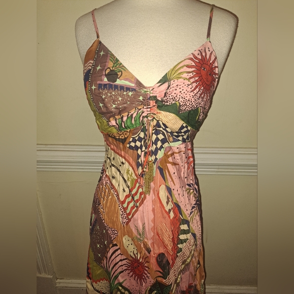 FARM Rio Mystic City Tropical Midi Dress - Picture 5 of 6